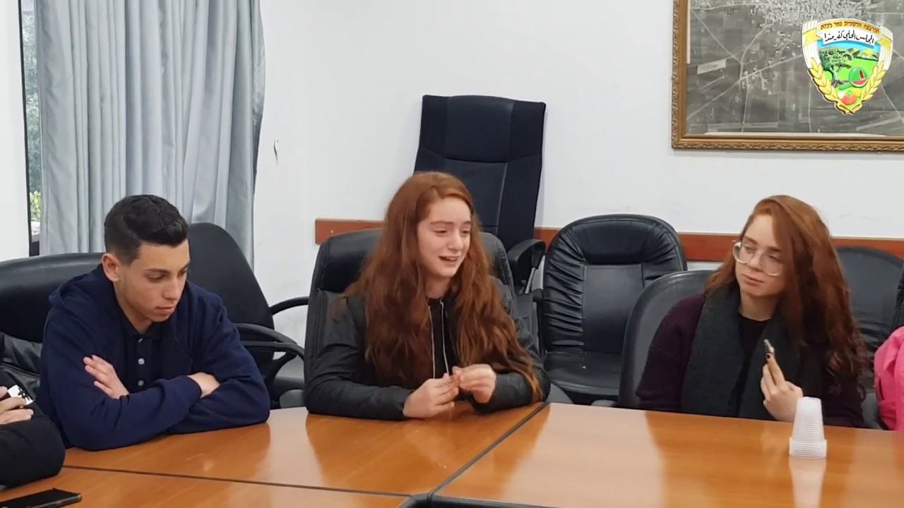 رئيس المجلس المحلي مؤنس عبد الحليم يستقبل المجلس الطلابي البلدي الجديد