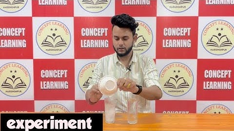 why lemon float in salt water | experiment
