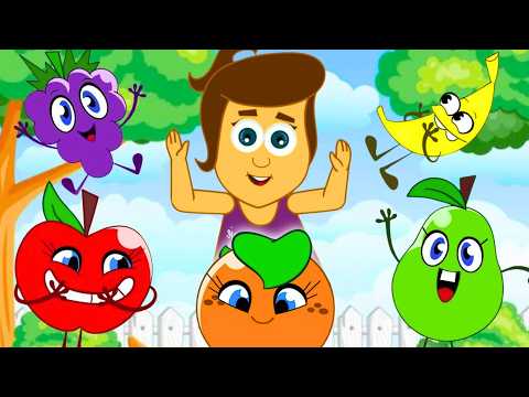 Red, Yellow, Orange Color Fruits Song | Hindi Kids Songs And Rhymes | Annie Aur Ben