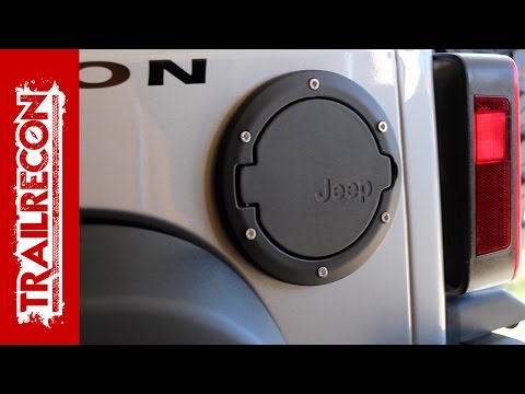 How to Install a Mopar Jeep Fuel Filler Door – Jeep Wrangler Unlimited