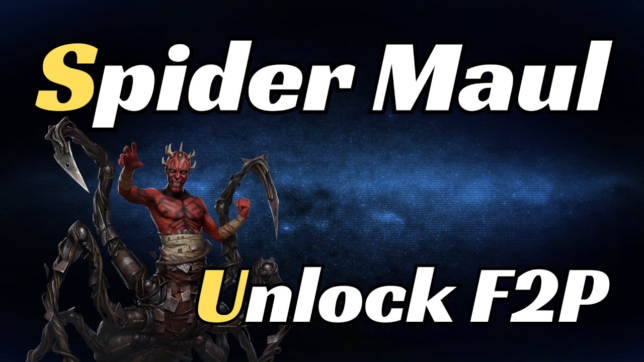 Maul Hate Fueled F2P Unlock Jotaz Coliseum and crystal calculation