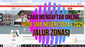 CARA DAFTAR PPDB ONLINE SMA NEGERI PROVINSI BANTEN TAHUN PELAJARAN 2024–2025  | JALUR ZONASI