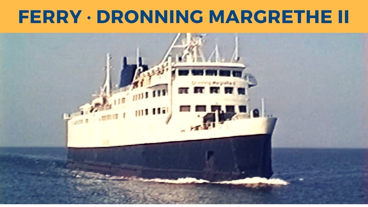 Classic Ferry Video 1997 - Arrival of ferry DRONNING MARGRETHE II in Rødbyhavn (Scandlines)