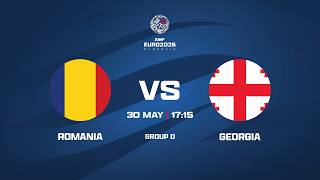 Romania 3-0 Georgia | Group D | EMF Euro 2026 - DAY 4