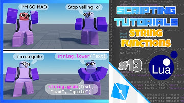 How To Script On Roblox - String Functions #13