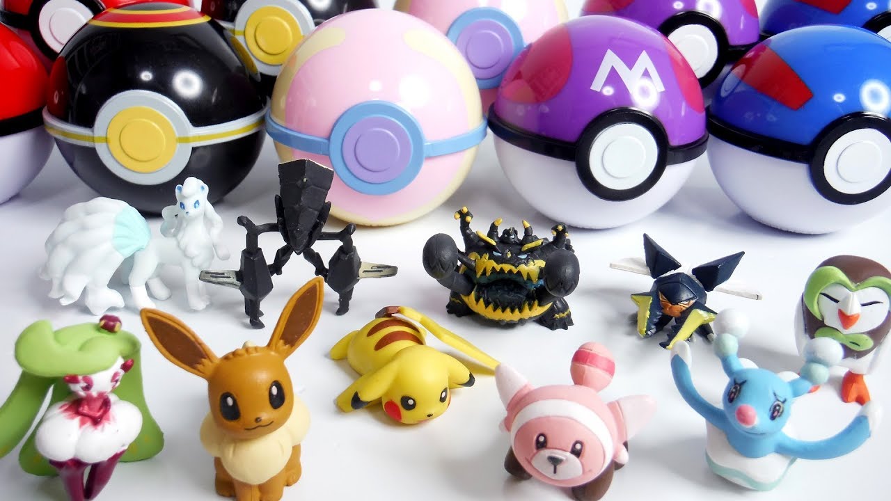 Pokemon Figure ポケモンゲットコレクションズ キャンディ メレメレ島の大冒険 全１０種 開封 Pokemon Get Collections Monsterball Youtube