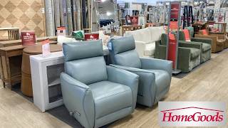 HOMEGOODS (3 DIFFERENT STORES) SHOP WITH ME FURNITURE ARMCHAIRS SOFAS SHOPPING STORE WALK THROUGH