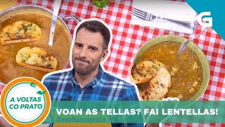 🍲 En días fríos e chuviosos... LENTELLAS!