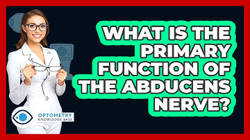 What Is The Primary Function Of The Abducens Nerve?