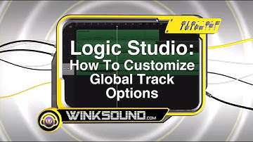 Logic Pro: Customizing Global Tracks | WinkSound