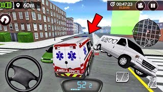 Drive for Speed Simulator # 39 - Сумасшедшая скорая помощь! Геймплей Android screenshot 3