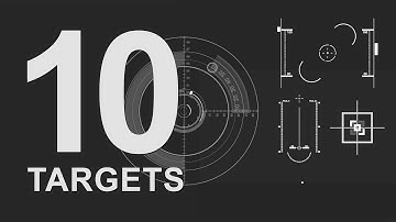 FREE After Effects Template : 10 Detailed Target ELEMENTS! │ Free HUD Elements!