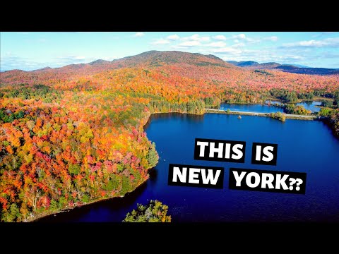 Adirondack Mountains // Fall colors Road Trip