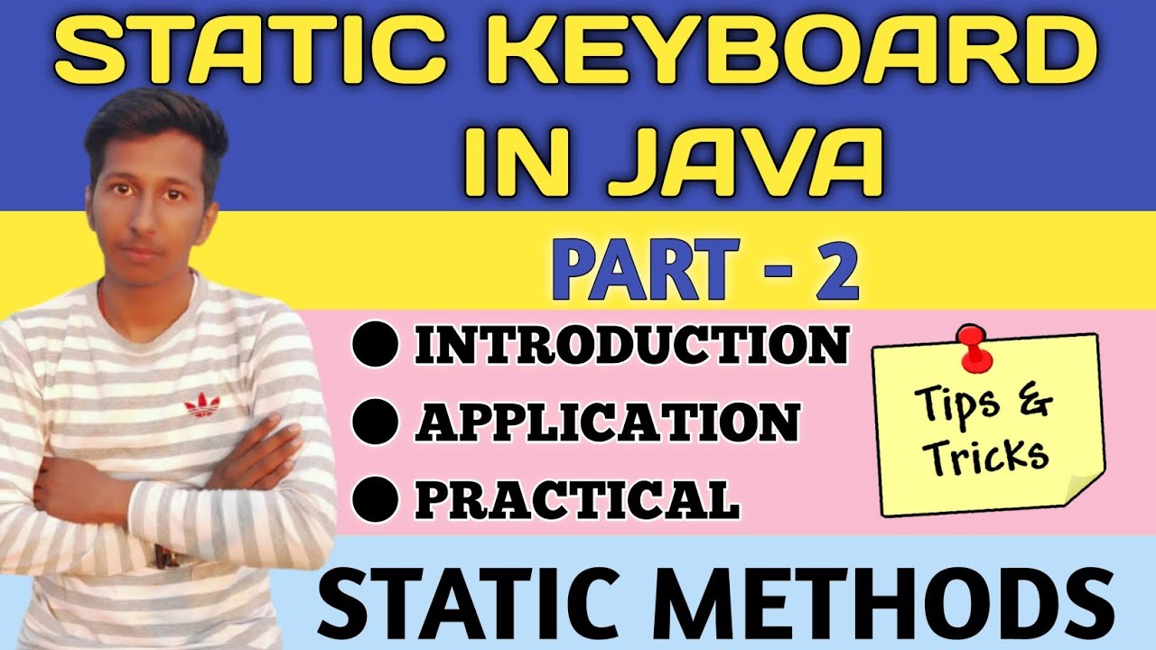 Java Series part- 12| Static Keyword in Java | Static Method | Its ...