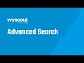 Advanced search  wyscout