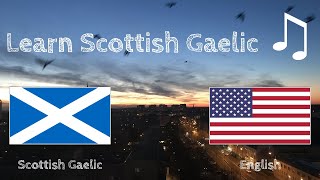 Learn before Sleeping - Scottish Gaelic (native speaker)  - with music screenshot 1