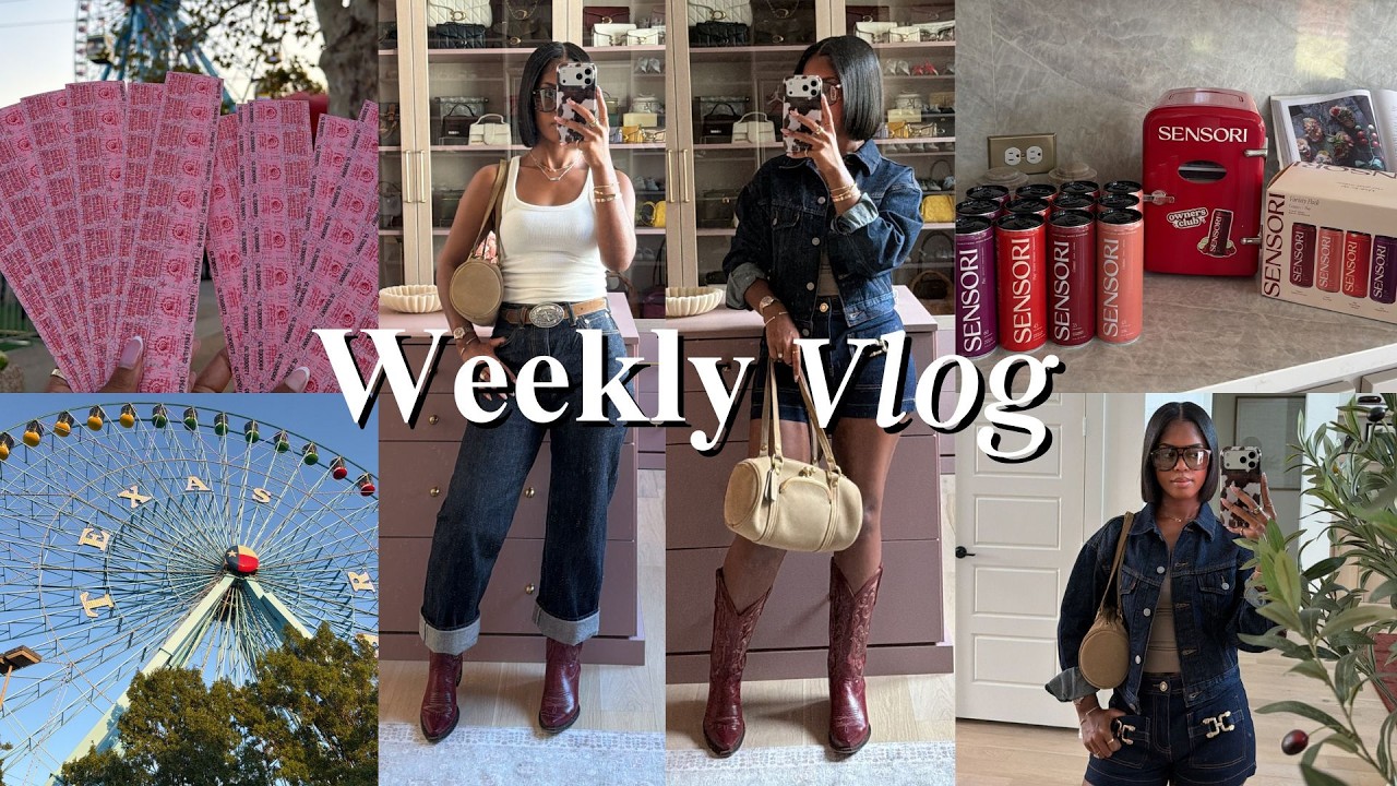 Weekly Vlog! Texas State Fair + Brand Event + More!
