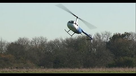 Auto Rotation Demonstration - Robinson R44