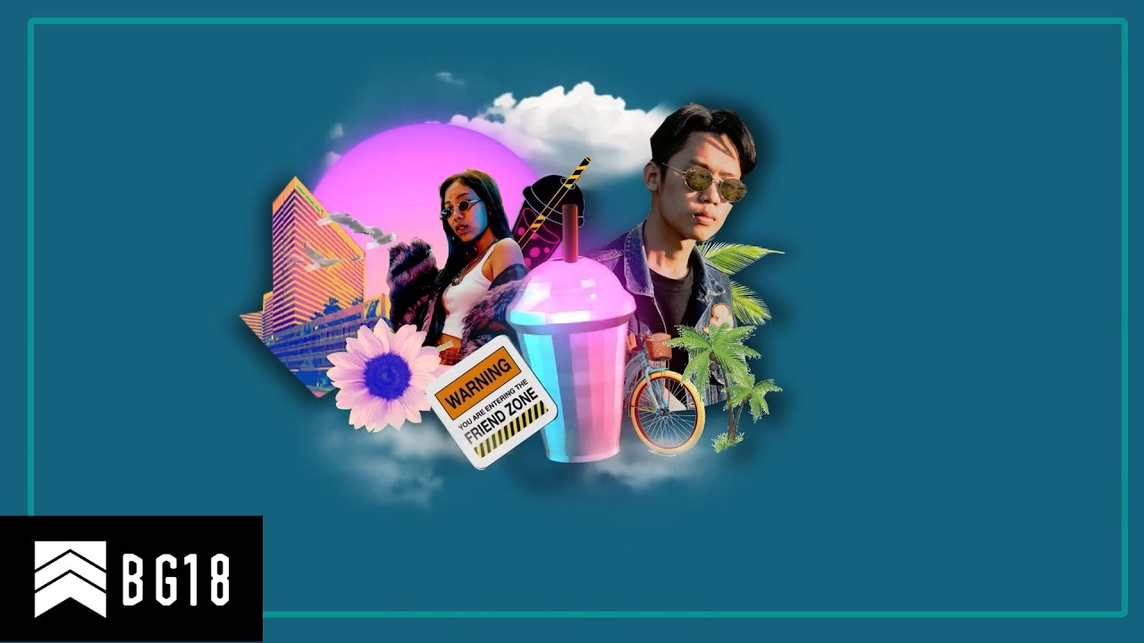 Yung Hugo - Just Friend [ Feat- EilliE ]  (Official Lyric Video)