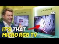 LG’s Micro RGB TV Is For REAL. The RGB mini-LED? Hmmmm.