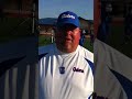 Dickinson head coach John Snelson's pre-game chat
