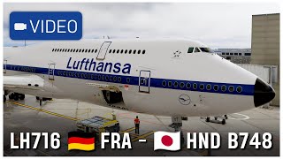 747-8 Long Haul in X-Plane 12 | Frankfurt EDDF - Tokyo Haneda RJTT