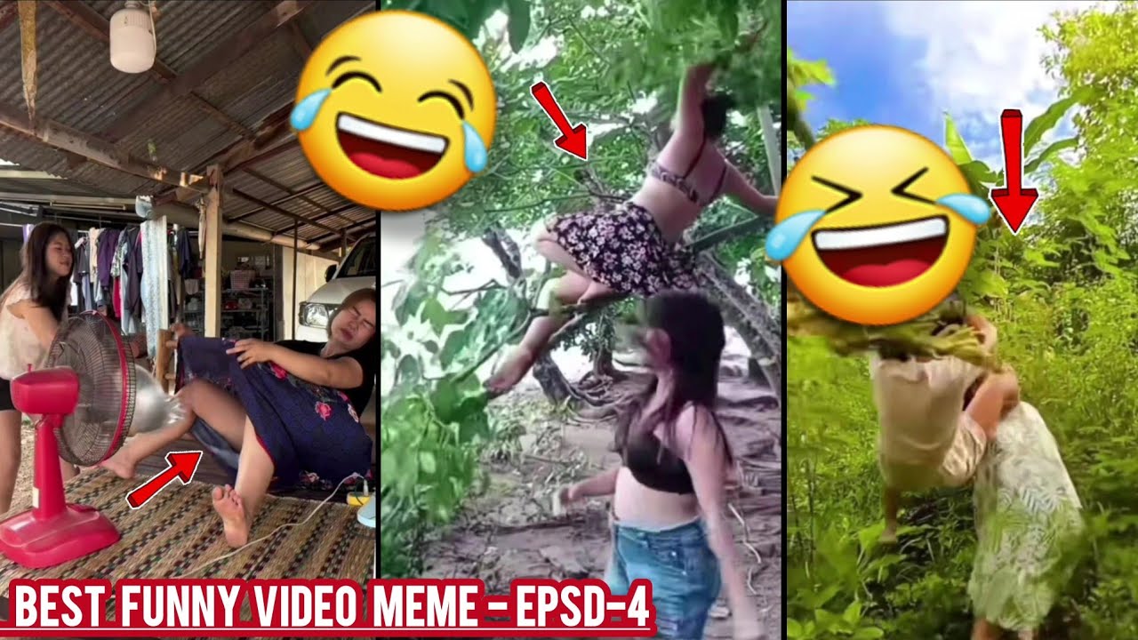 BEST FUNNY VIDEO MEMES-2025-EPSD-4😂videos lucu ngakak hiburan di bulan ...