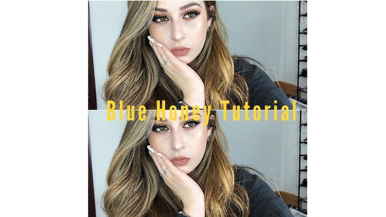 Kylie Cosmetics//Blue Honey Palette Tutorial