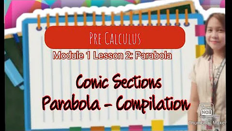 Conic Sections | Parabola | Pre Calculus Compilation | DepEd Guide