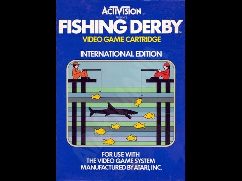Fishing Derby [Atari 2600] (1980) gameplay