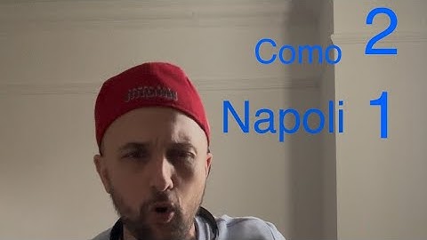 Como Napoli 2-1  E FINITA SIAMO CADUTI ANDREMO IN CONFERENCE ??