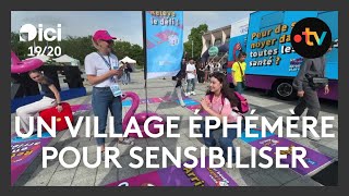 Santé : un village éphémère à Maubeuge pour sensibiliser les jeunes