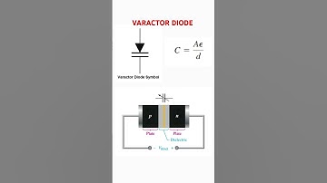 VARACTOR DIODE WORKING PRINCIPLE #varactor #diode #electronics #electronicsrd #electronicseducation