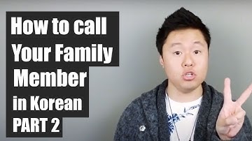 Family Members in Korean Part 2 | Learn Korean With Beeline