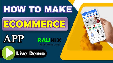 how to make ecommerce app without coding  | make ecommerce app without coding |#eommerceapp | Raunix