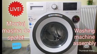 #Tutorial Cum montezi cea mai buna Mașina de Spălat de la Beko | How to assemble a washing machine