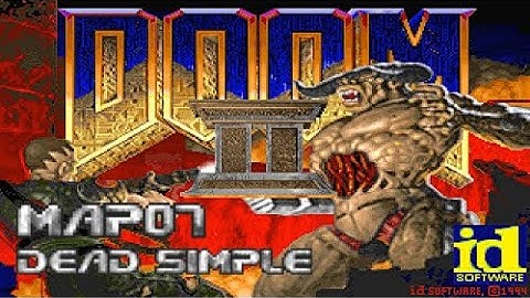 Doom II: Hell on Earth - Map07: Dead Simple (100%) [DOSBox]