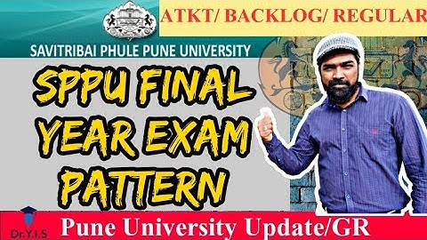 SP PUNE UNIVERSITY FINAL YEAR EXAM PATTERN OUT | Official G.R. | SPPU | Dr. Yaseen | Nitin Karmalkar