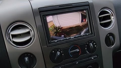Installing backup camera in 2004-2008 Ford F150