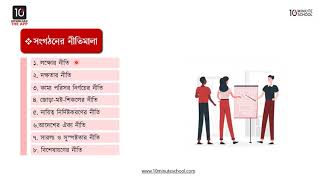অধ্যায় ৪: সংগঠিতকরণ - সংগঠনের গুরুত্ব, সংগঠনের নীতিমালা [HSC]
