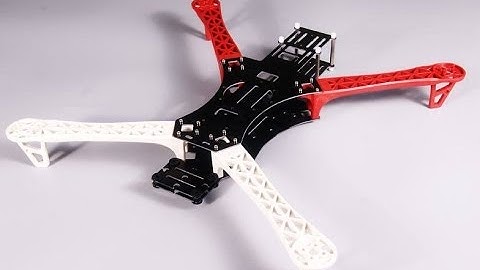 HJ450 Spider Quadcopter Maiden Flight