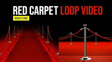 Red Carpet Loop Video  |  Royalty Free  |  HD 1920x1080