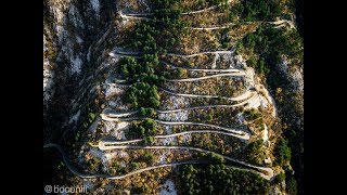 Austro Hungarian Empire - Construction Artwork: Bay of Kotor Roads