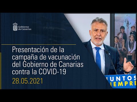 DIRECTO | Presentación de la campaña de vacunación del Gobierno de Canarias contra la COVID-19