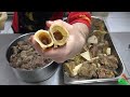 Turkish keskek dish recipe with meat and milk