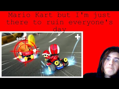 Reacting To Smii7Y Mario Kart But I'm Just There To Ruin Everyone's Day
