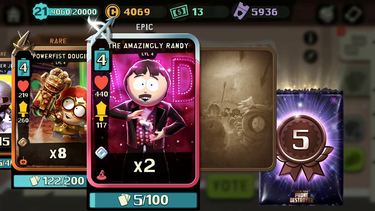 SPPD: Team wars week 18 pack opening, next weeks votes included!! (South Park Phone Destroyer)