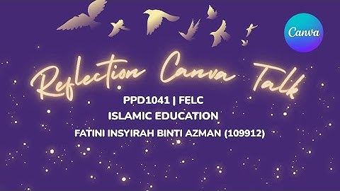 PPD1041 | REFLECTION CANVA TALK