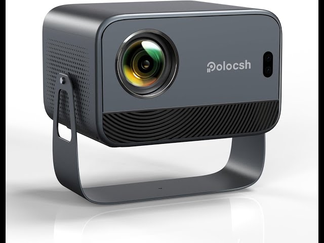 Polocash Smart Projector 本体 Amazon.com: Mini Projector with WiFi and Bluetooth,180