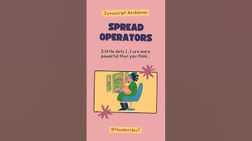 What Do These 3 Dots Mean in JavaScript? (Most Devs Get It Wrong) #programming #technology #code